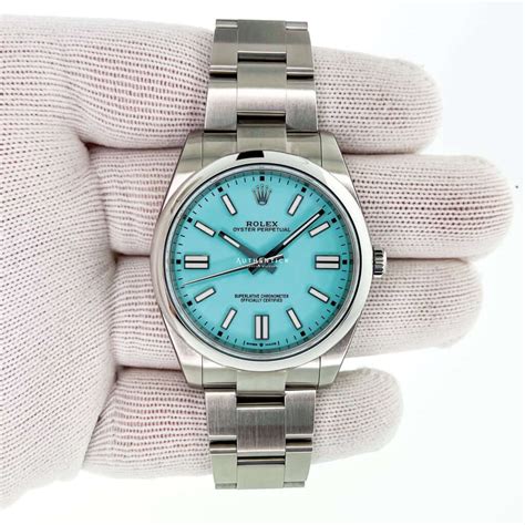 rolex oyster perpetual 41 tiffany.